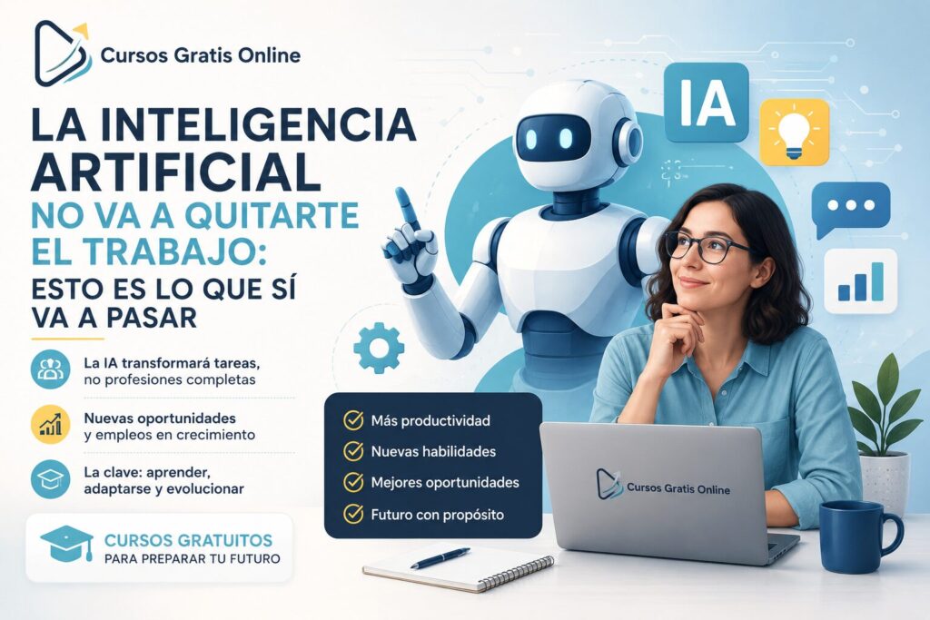 La inteligencia artificial no va a quitarte el trabajo esto es lo que sí va a pasar