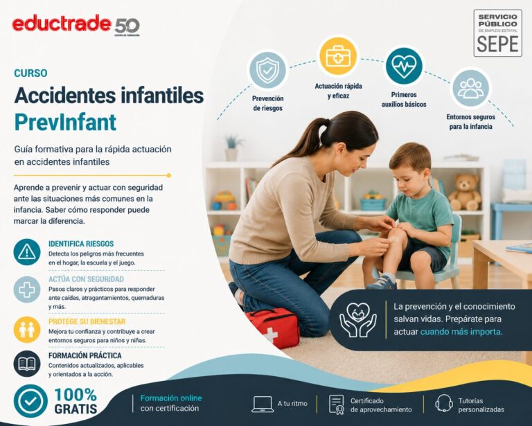 Guía formativa para la rápida actuación en accidentes infantiles