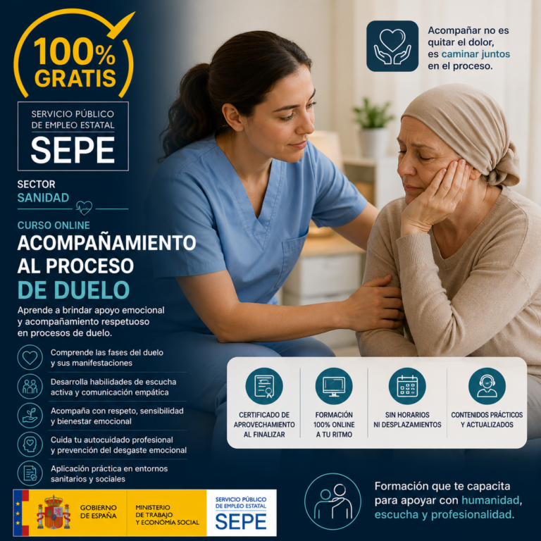 Acompañamiento al proceso de duelo