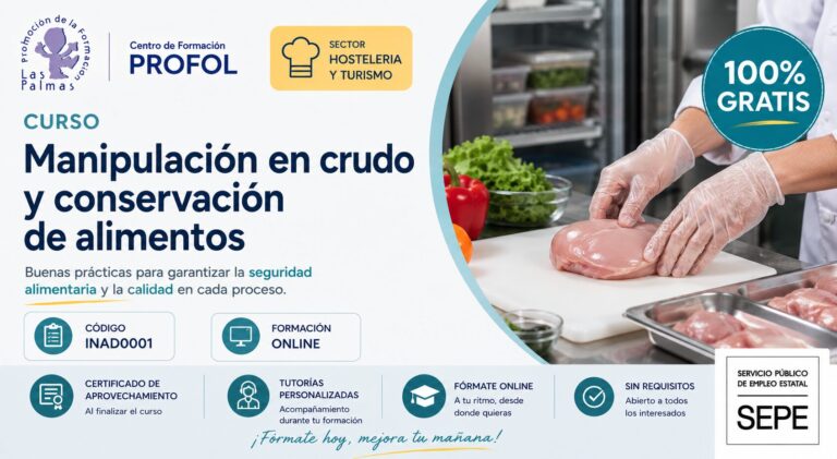 Manipulación en crudo y conservación de alimentos