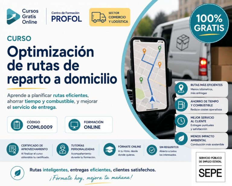 Optimización de rutas de reparto a domicilio