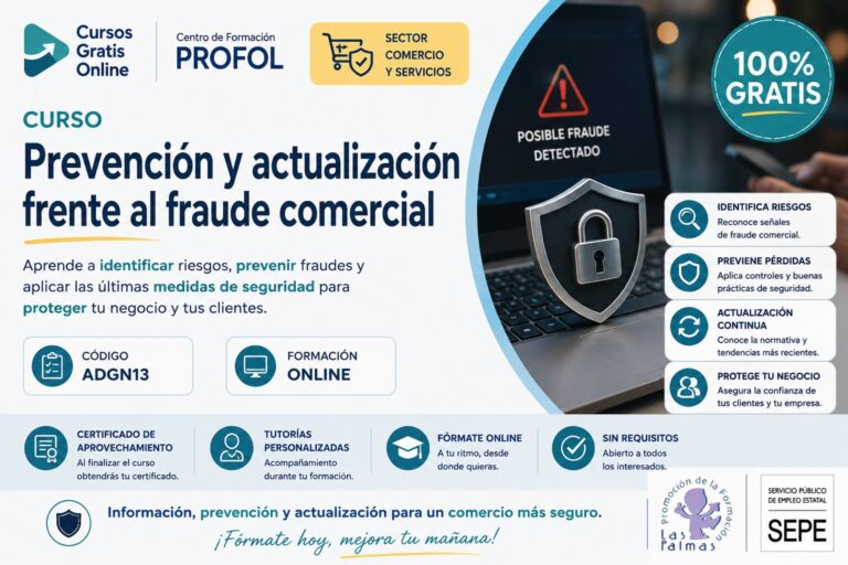 Prevención y actualización frente al fraude comercial