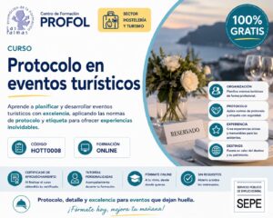 Protocolo en eventos turísticos