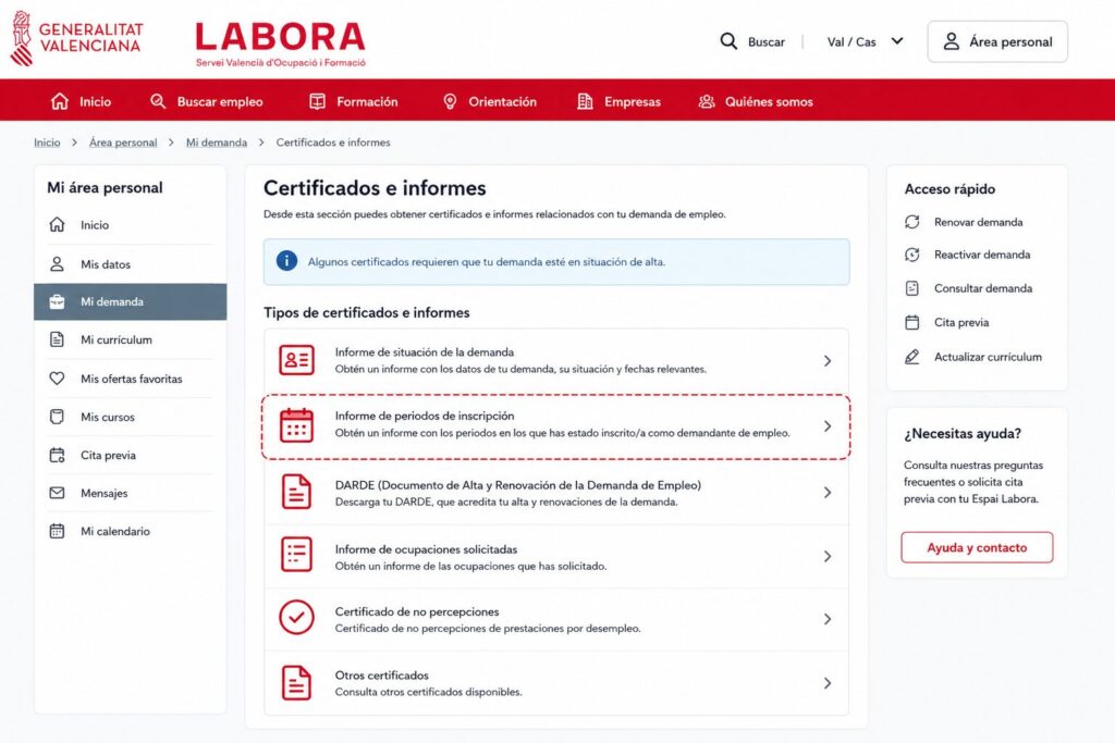 captura-de-como-conseguir-el-informe-de-periodos-de-inscripcion-en-desempleo-en-Comunidad-Valenciana