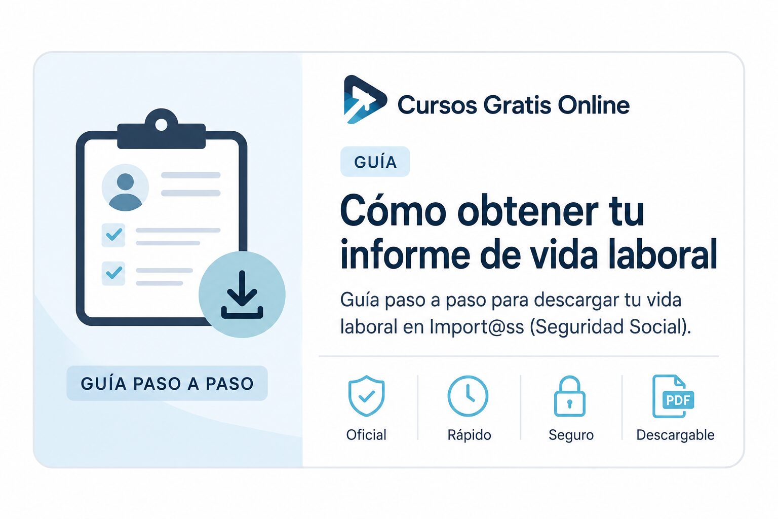 Miniatura de la guía para obtener la vida laboral en el Centro de documentación CGO